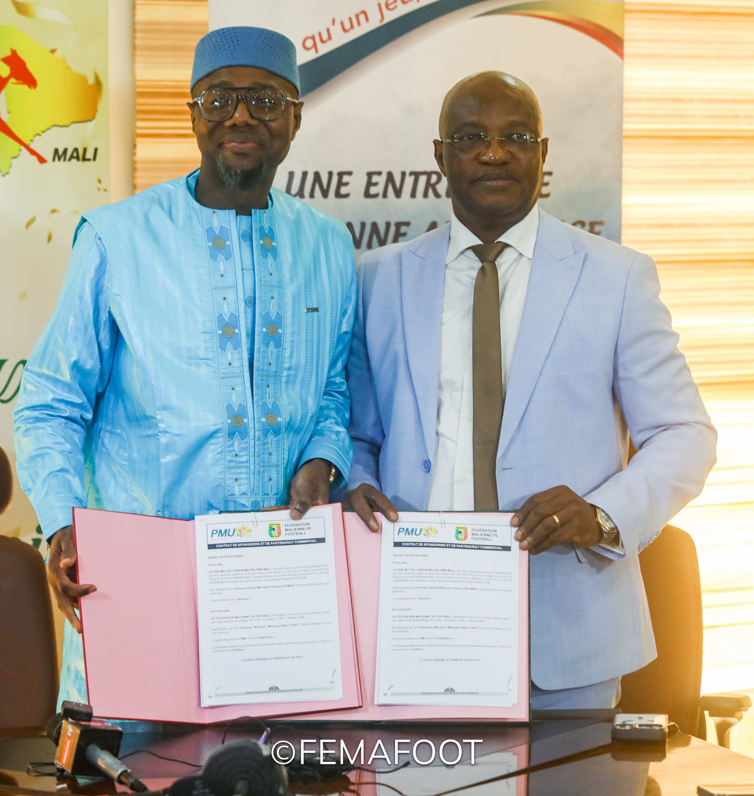 FEMAFOOT-PMU MALI UN PARTENARIAT DE 500.000.000 CFA