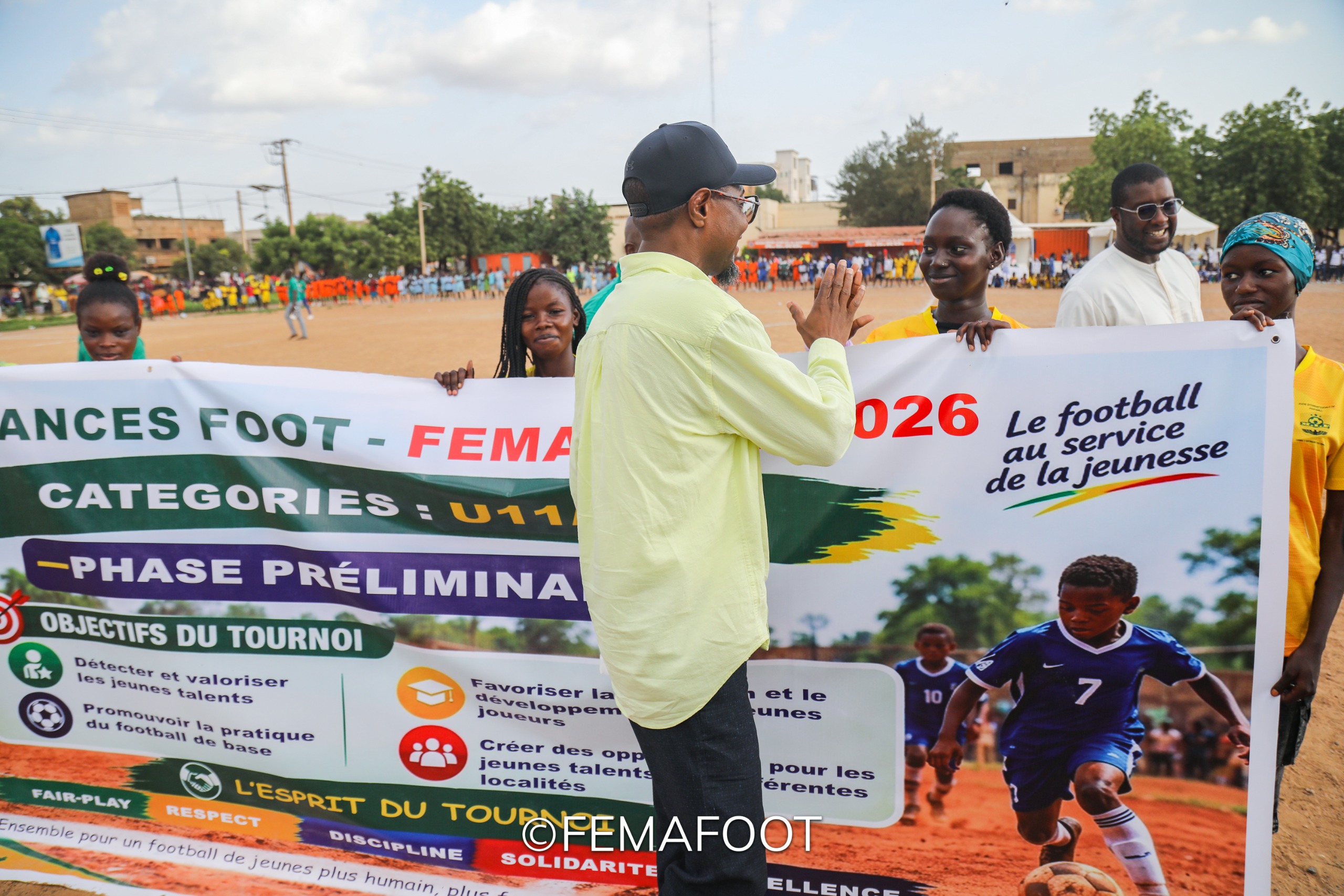 FEMAFOOT-TOURNOI VACANCES FOOT 2026 : concrétisation d'une promesse