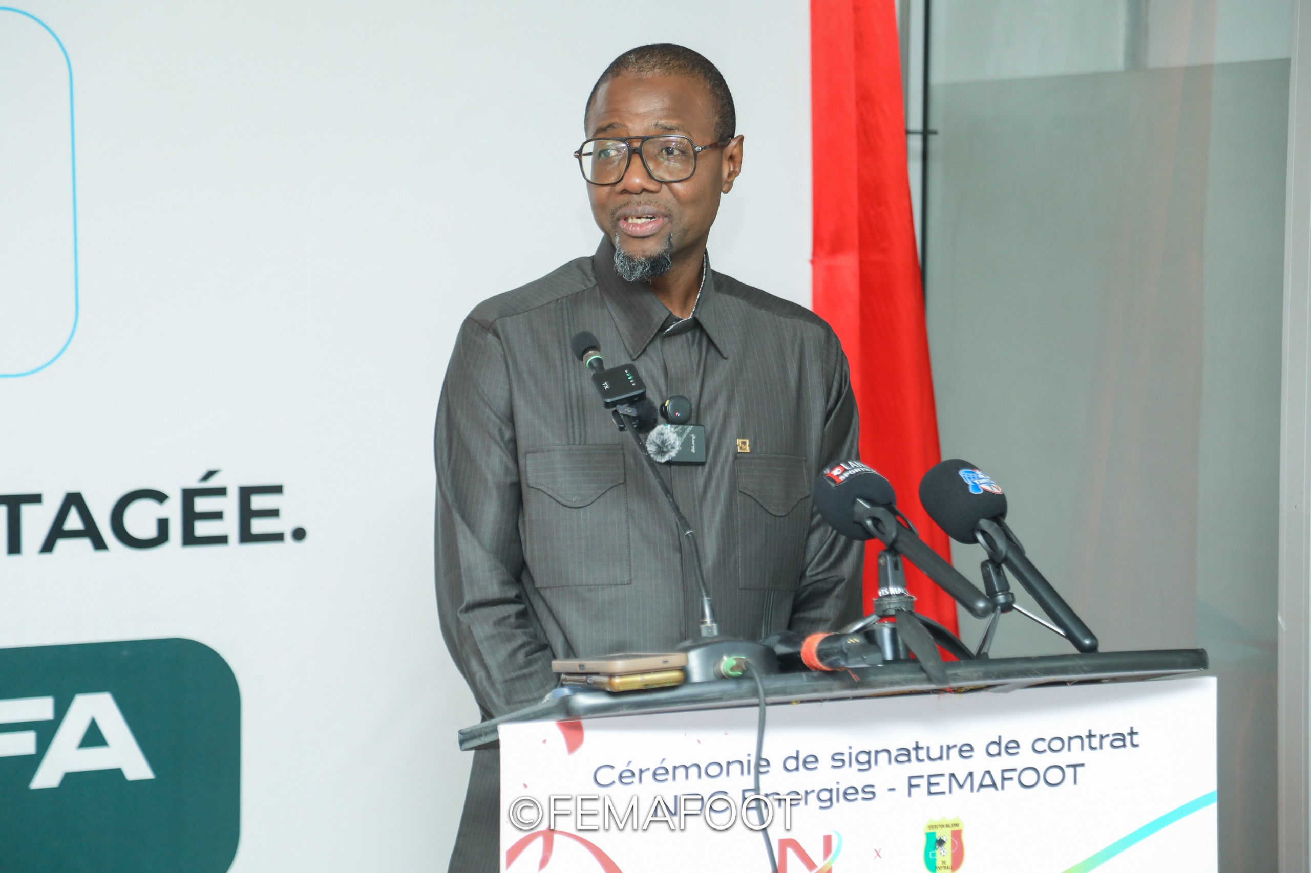 PARTENARIAT NDC ENERGIES DEBLOQUE 300.000.000 POUR LA FEMAFOOT