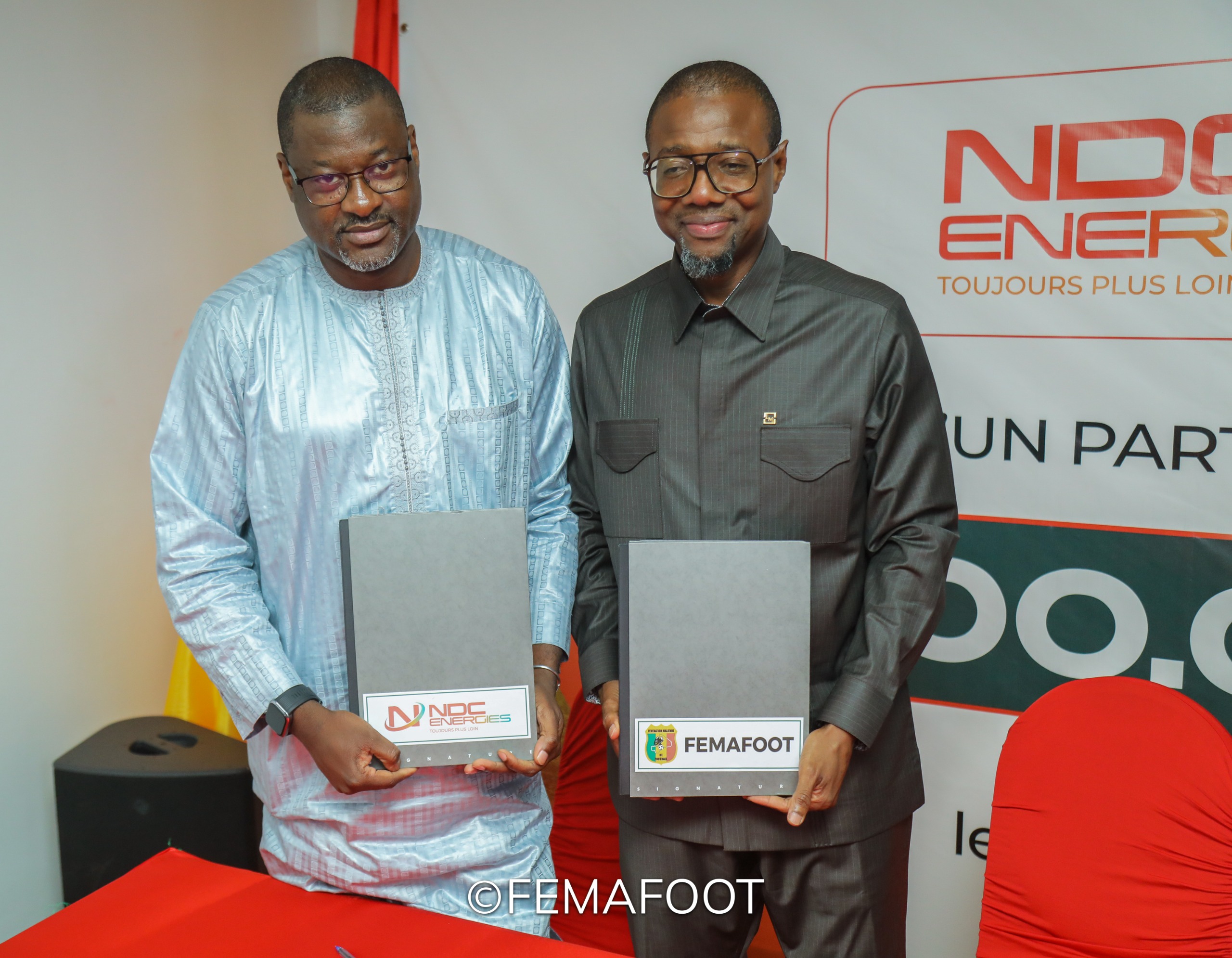 PARTENARIAT NDC ENERGIES DEBLOQUE 300.000.000 POUR LA FEMAFOOT