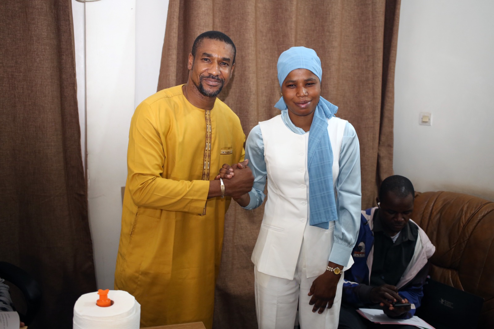 PRÉSIDENCE FEMAFOOT  BABA CISSET S’ENGAGE