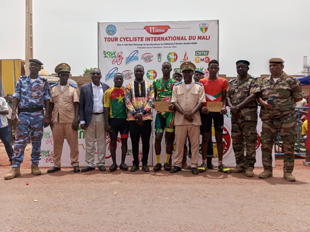TOUR CYCLISTE INTERNATIONAL DU MALI (ETAPE 4) : YAYA DIALLO À DEUX DOIGTS DU MAILLOT JAUNE