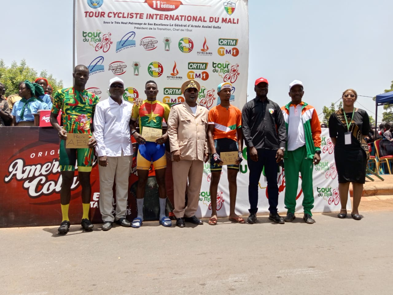 TOUR CYCLISTE INTERNATIONAL DU MALI 2025 (ÉTAPE 5) : DEUX BURKINABÈ ET UN MALIEN SUR LE PODIUM