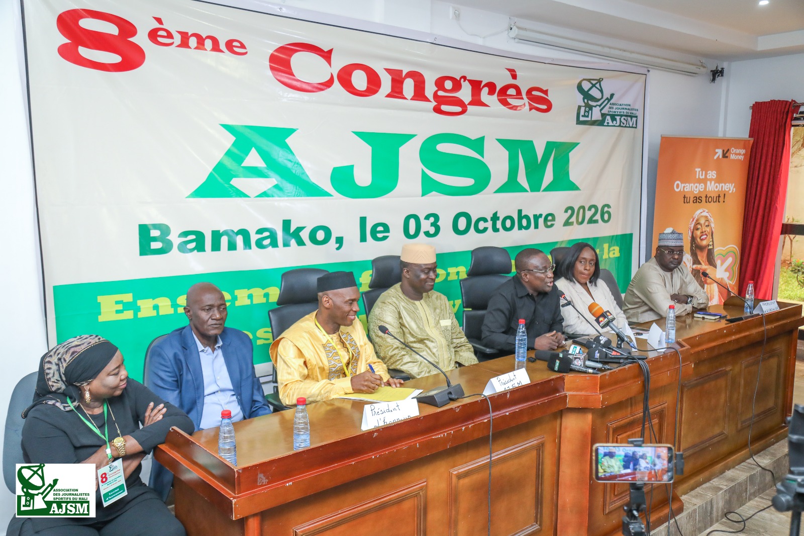 AJSM-8ᵉ CONGRÈS : OUMAR BABA TRAORÉ REMPILE